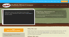 Desktop Screenshot of buffalorivercanoes.com